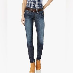 R.E.A.L. Ariat Mid Rise Skinny Jean - Size 30